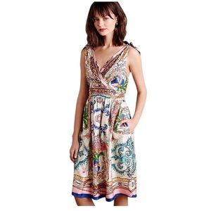 Anthropologie Collette Dinnigan Acciona Silk Dress
